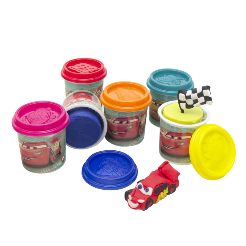 AS 6 Βαζάκια Πλαστελίνης 4oz Cars Για 3+ Ετών 5271316