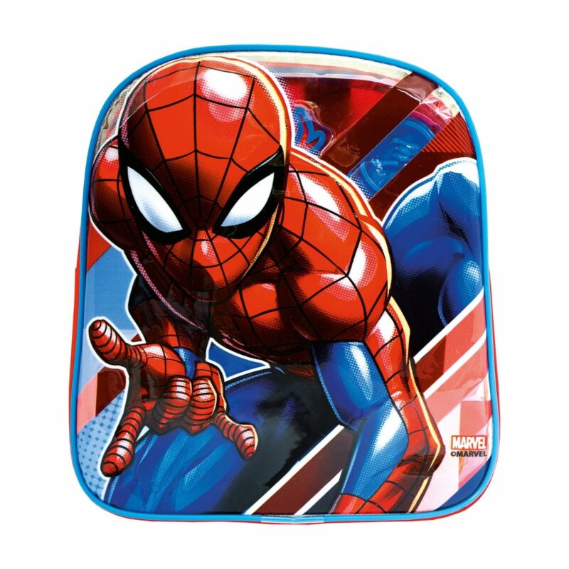 AS Πλαστελίνη Marvel Spiderman Τσάντα Πλάτης Με 4 Βαζάκια – Καπάκια Καλουπάκια Και 5 Εργαλεία 200gr Για 3+ Χρονών 5855175