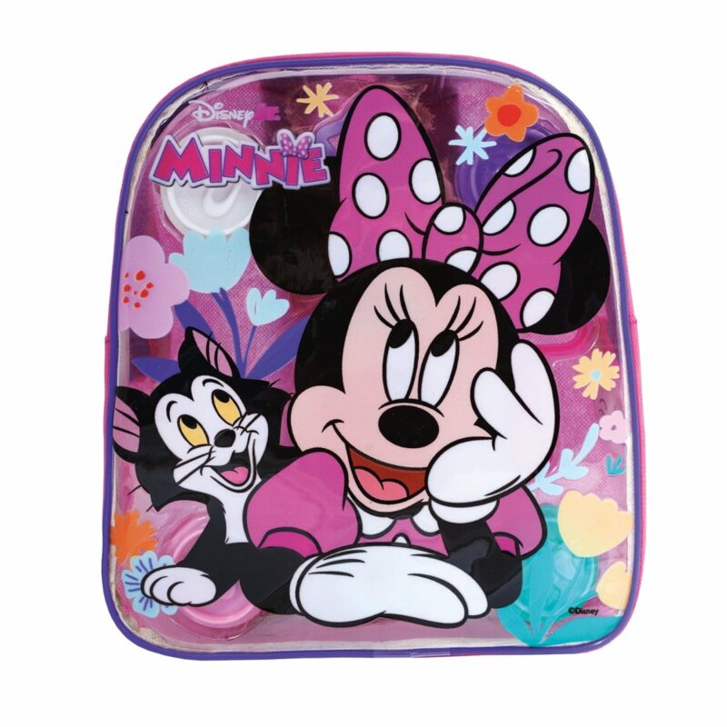 AS Πλαστελίνη Disney Minnie Τσάντα Πλάτης Με 4 Βαζάκια – Καπάκια Καλουπάκια Και 5 Εργαλεία 200gr Για 3+ Χρονών 5855212