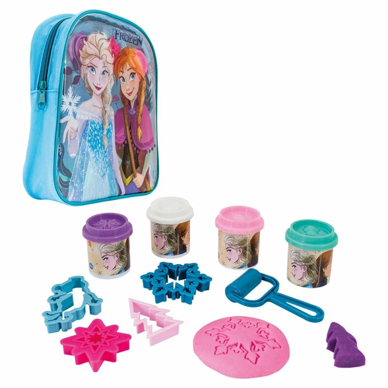 AS Πλαστελίνη Disney Frozen Τσάντα Πλάτης Με 4 Βαζάκια – Καπάκια Καλουπάκια Και 5 Εργαλεία 200gr Για 5653902