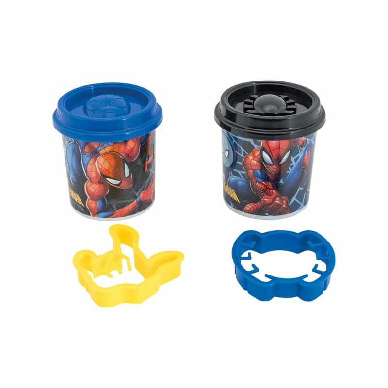 AS Πλαστελίνη Disney Frozen & Marvel Spiderman Σετ 2 Βαζάκια Με 2 Cutters 228gr Για 3+ Χρονών 5654246