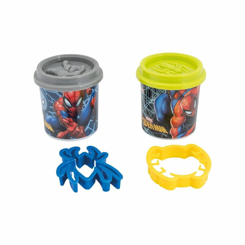 AS Πλαστελίνη Disney Frozen & Marvel Spiderman Σετ 2 Βαζάκια Με 2 Cutters 228gr Για 3+ Χρονών 5654247