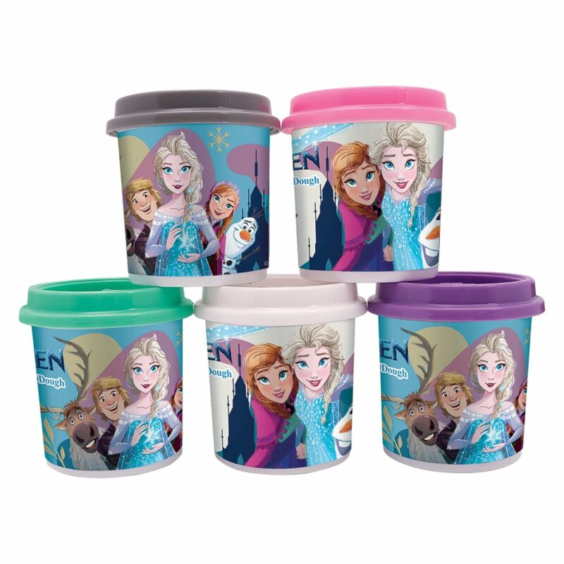 AS Πλαστελίνη Disney Frozen Σακουλάκι Με 5 Βαζάκια Και Καπάκια Καλουπάκια 570gr Για 3+ Χρονών 5581997