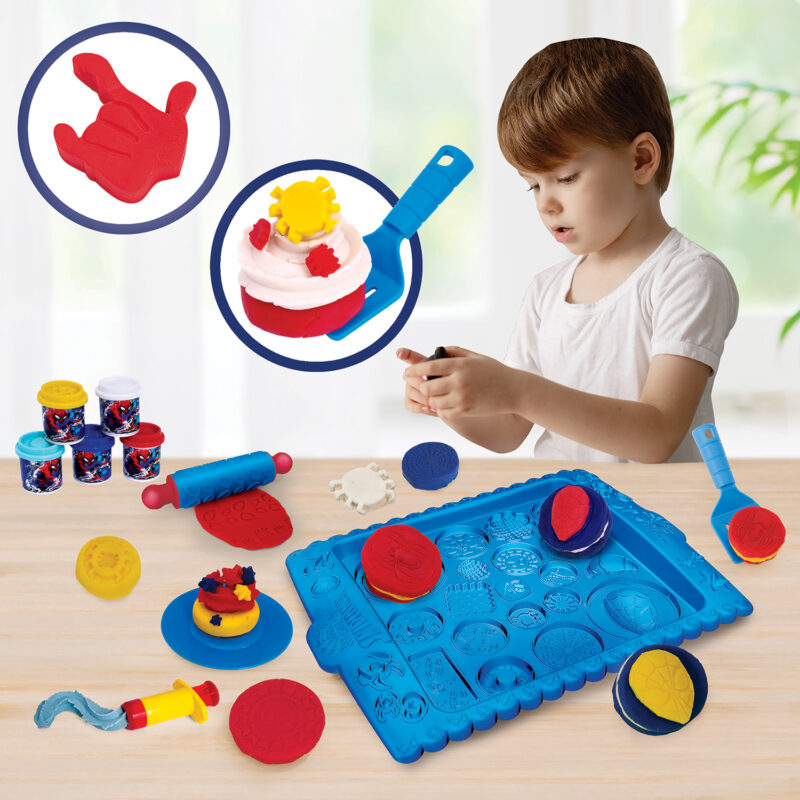 AS Πλαστελίνη Marvel Spiderman Baking Set Για 3+ Χρονών 5050359