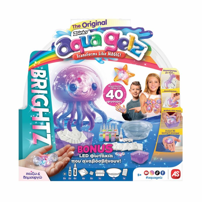 AS Aqua Gelz Ζουληχτές Φιγούρες – Brightz De Luxe Playset Για Ηλικίες 5+ 6003665