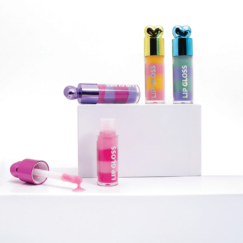 HappiHobbi Lip Gloss Sparkle Love Σε 4 Σχέδια για 6+ Ετών 5243606