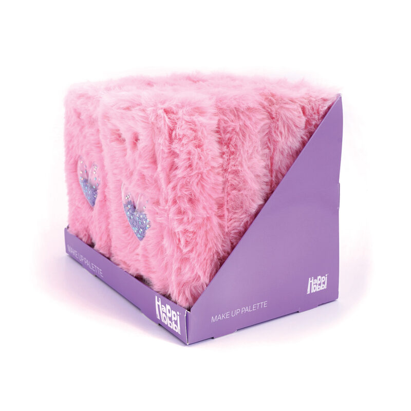 HappiHobbi Παλέτα Μακιγιάζ Γούνινο Αρκουδάκι Sparkle Love Για 6+ Ετών 5248334