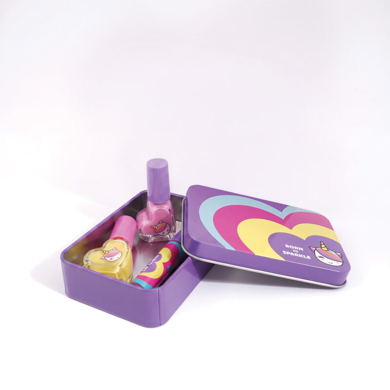 HappiHobbi Σετ Ομορφιάς με Θήκη Sparkle Love σε 2 Σχέδια Για 6+ Ετών 5248350