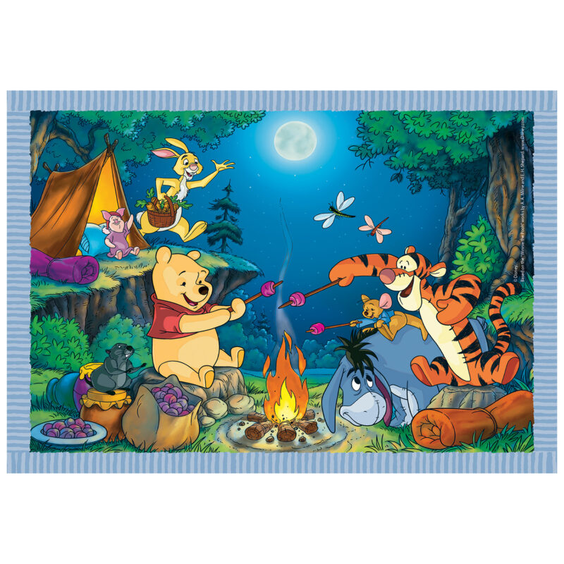 Clementoni Παζλ 4 σε 1 Super Color Disney Winnie The Pooh 5370778