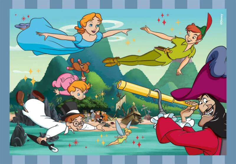 Clementoni Παιδικό Παζλ 4 in 1 Super Color Disney Classic 12-16-20-24 τμχ 5683631