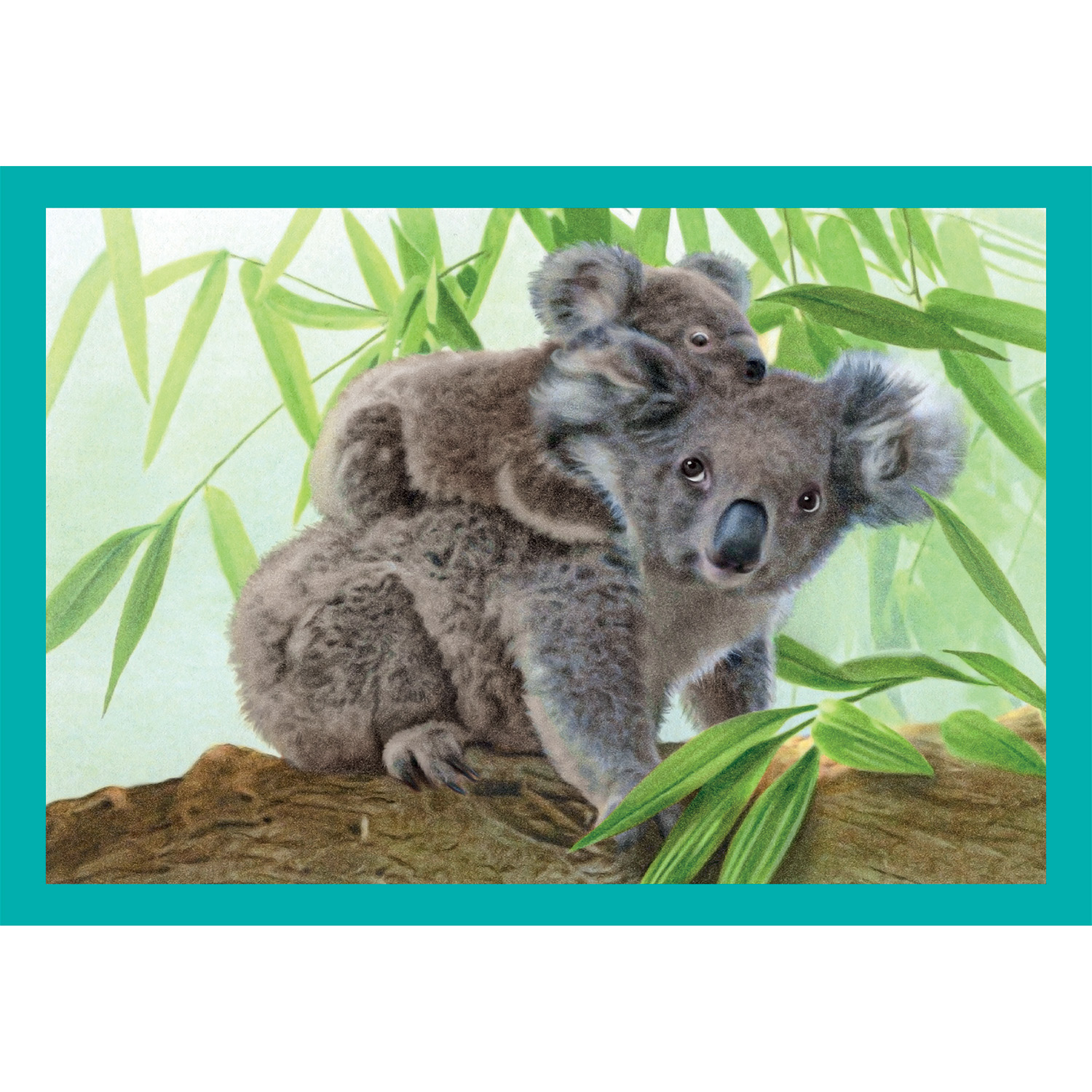 Clementoni Παζλ 4 Σε 1 Super Color Baby Cuddles