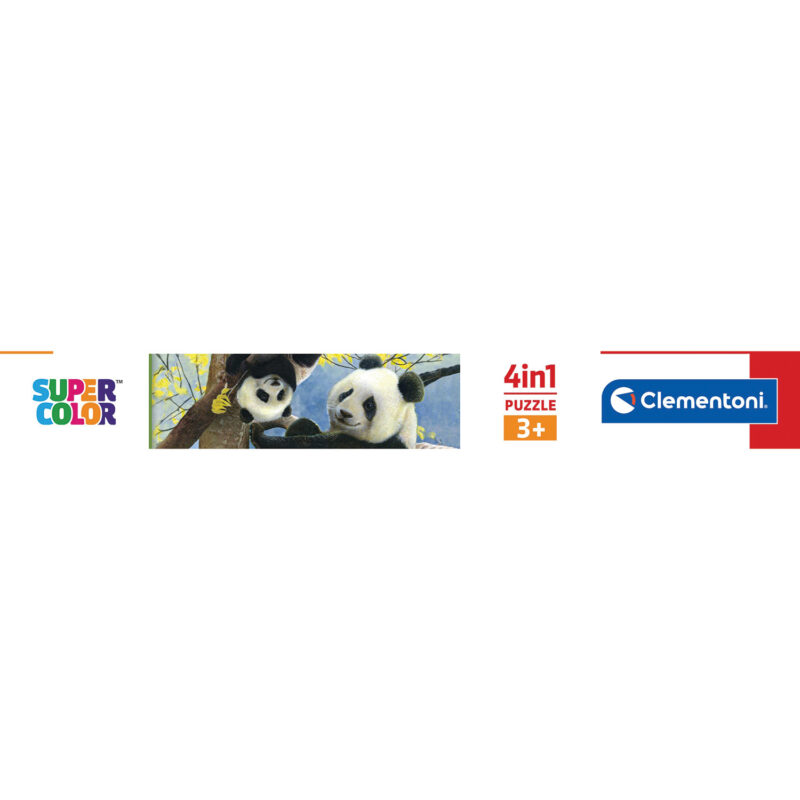 Clementoni Παζλ 4 Σε 1 Super Color Baby Cuddles 5390042