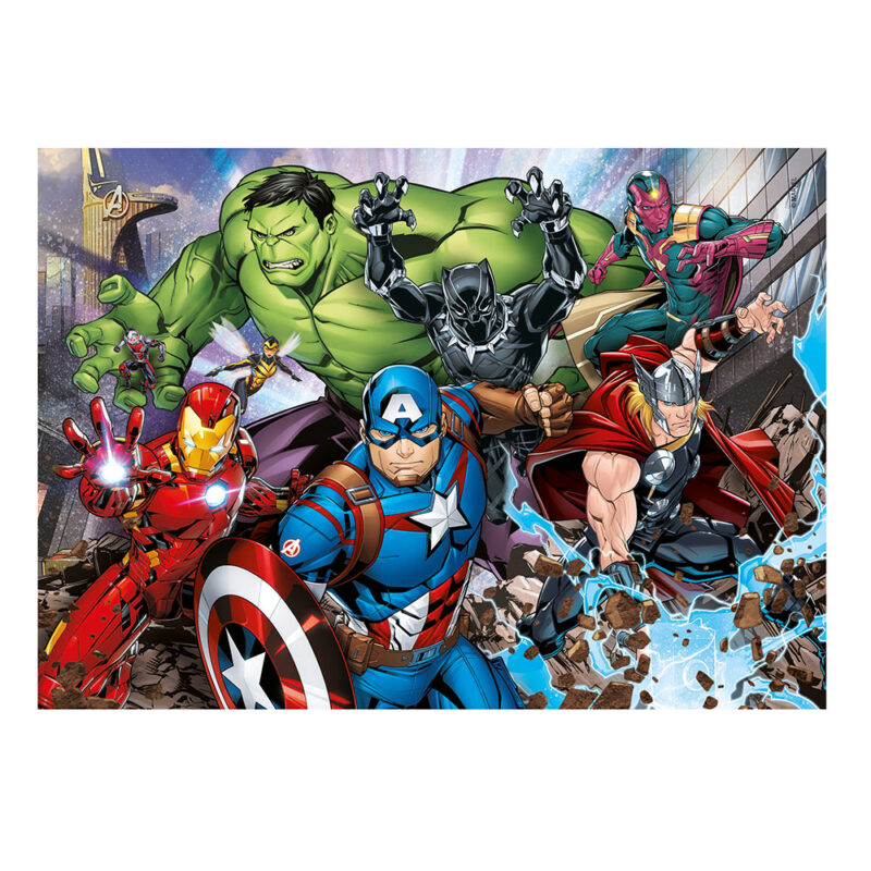 Clementoni Παιδικό Παζλ Super Color The Avengers 2x60 τμχ