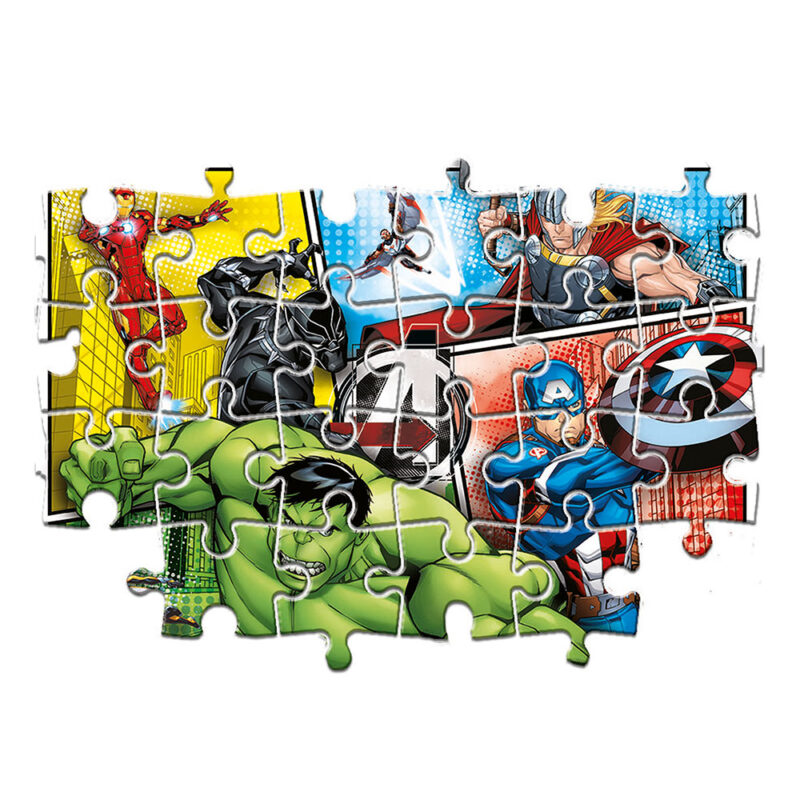 Clementoni Παιδικό Παζλ Super Color The Avengers 2x60 τμχ