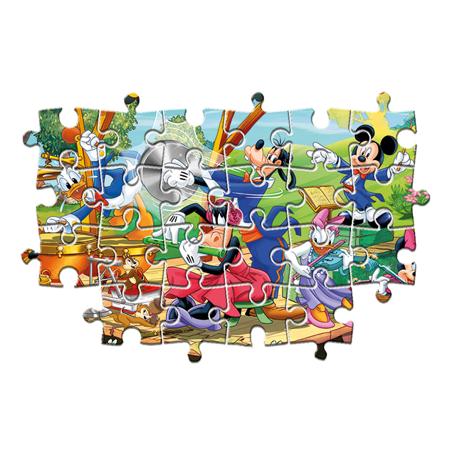 Clementoni Παιδικό Παζλ Super Color Mickey And Friends 2×60 τμχ 5433560