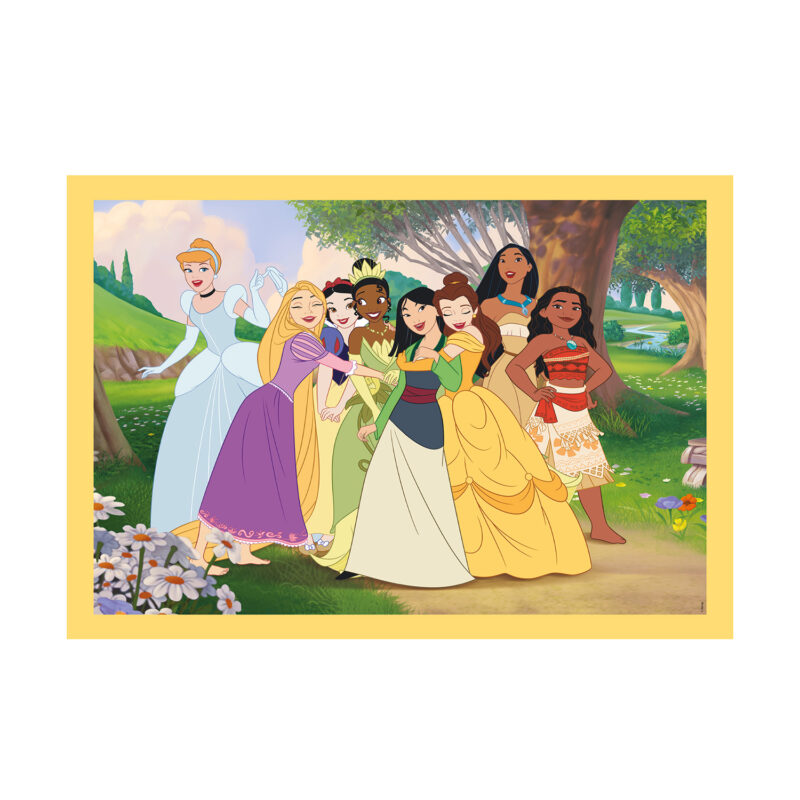 Clementoni Παιδικό Παζλ 4 in 1 Super Color Disney Princess 12-16-20-24 τμχ 5664273