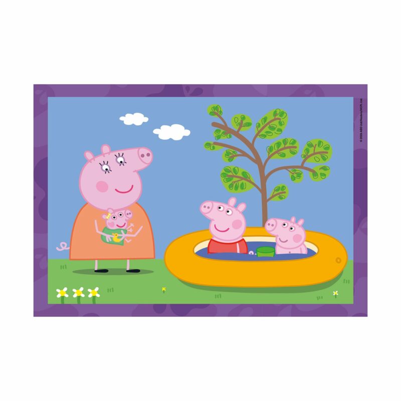 Clementoni Παζλ 4 σε 1 Super Color Peppa Pig 5547504