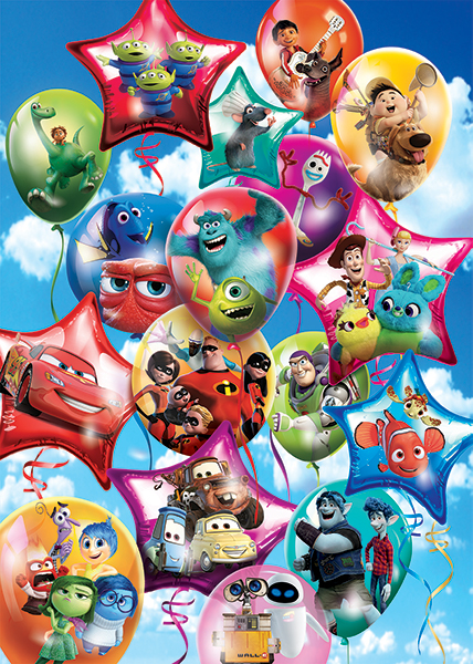 Clementoni Παιδικό Παζλ Maxi Super Color Pixar Party 24 τμχ 5433519