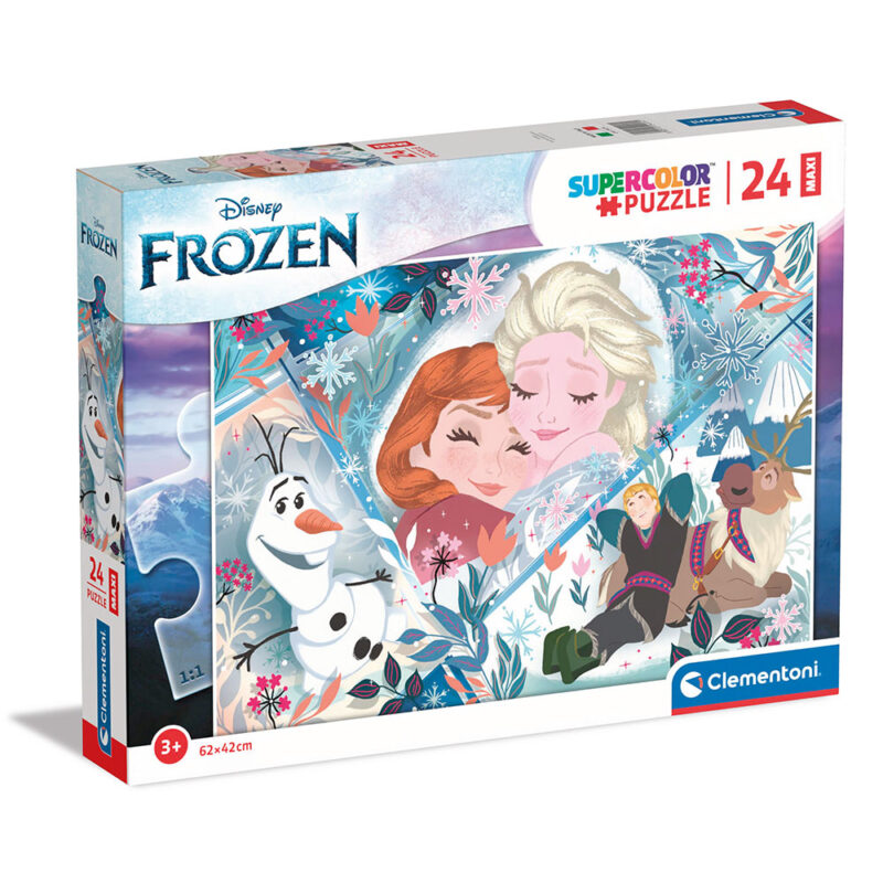 Clementoni Παιδικό Παζλ Maxi Super Color Frozen 2 24 τμχ