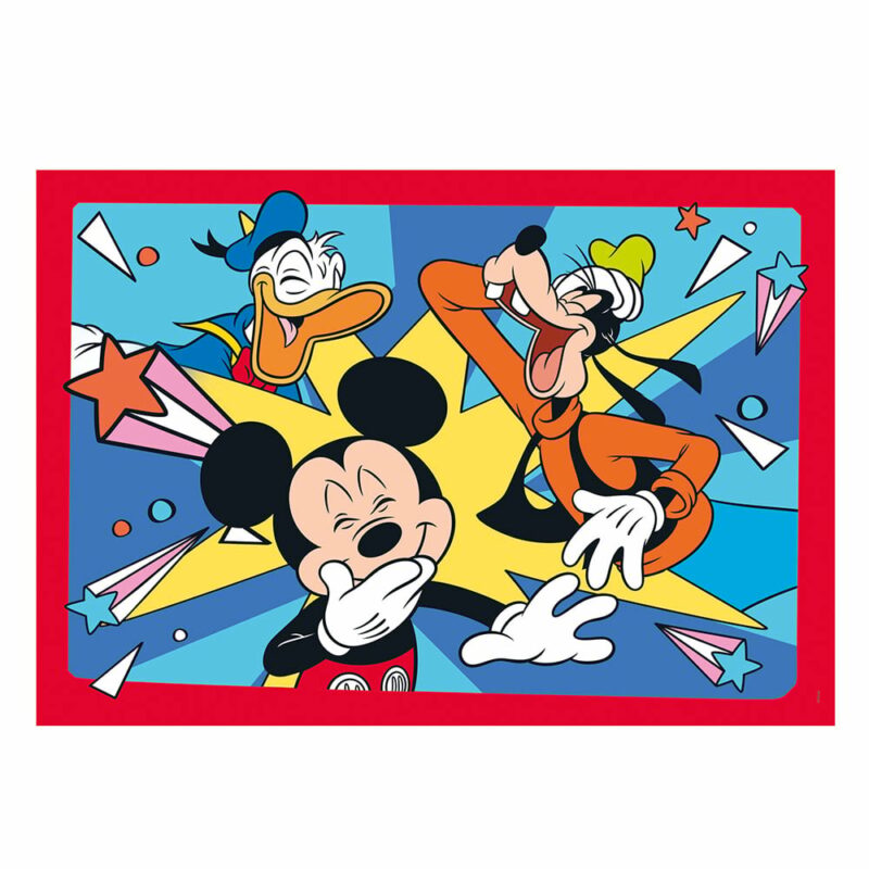 Clementoni Παιδικό Παζλ Super Color Mickey 2×20 τμχ 5772193