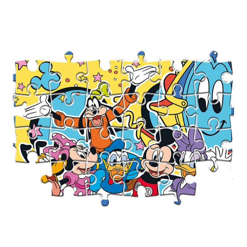 Clementoni Παιδικό Παζλ Super Color Mickey 2×20 τμχ 5772195