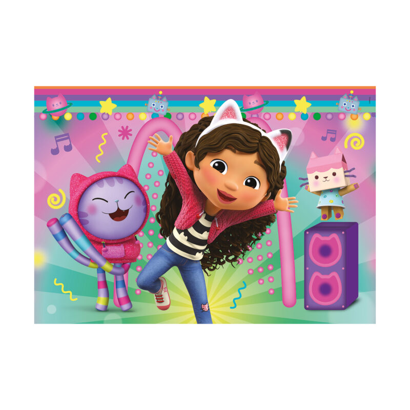 Clementoni Παιδικό Παζλ Super Color DreamWorks Gabby’s Dollhouse 2×60 τμχ 5361547