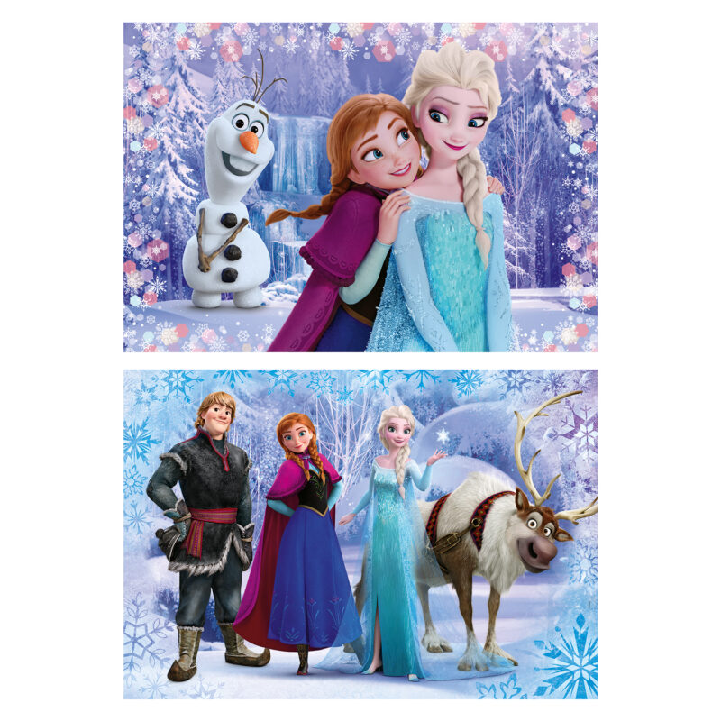 Clementoni Παιδικό Παζλ Super Color Disney Frozen 2×20 τμχ 5523641