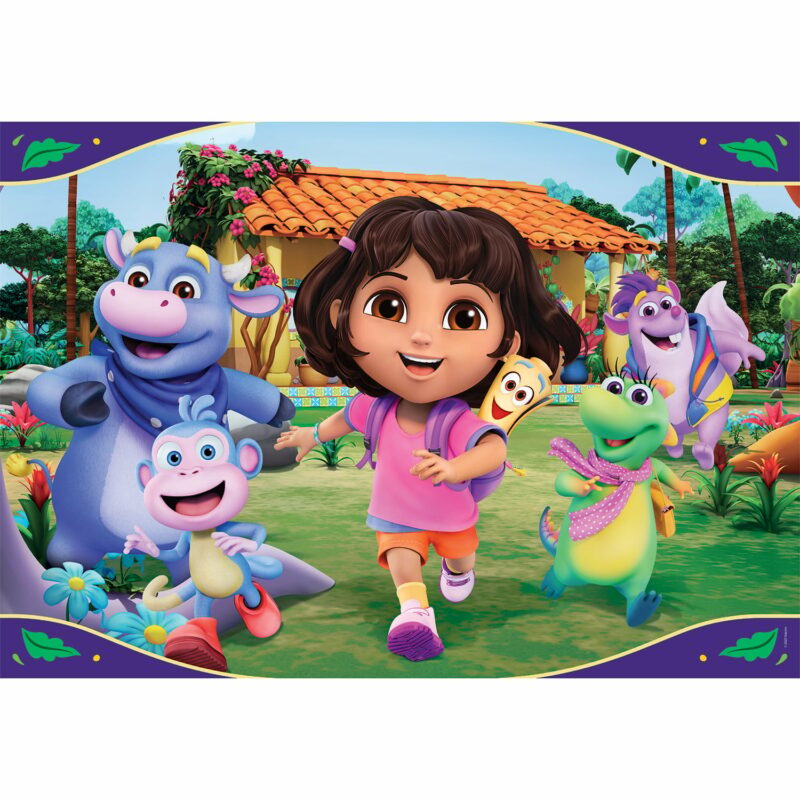 Clementoni Παιδικό Παζλ Maxi Super Color Dora The Explorer 24 τμχ 5651341