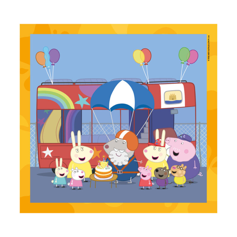 Clementoni Παιδικό Παζλ Super Color Peppa Pig 3×48 τμχ 4969539