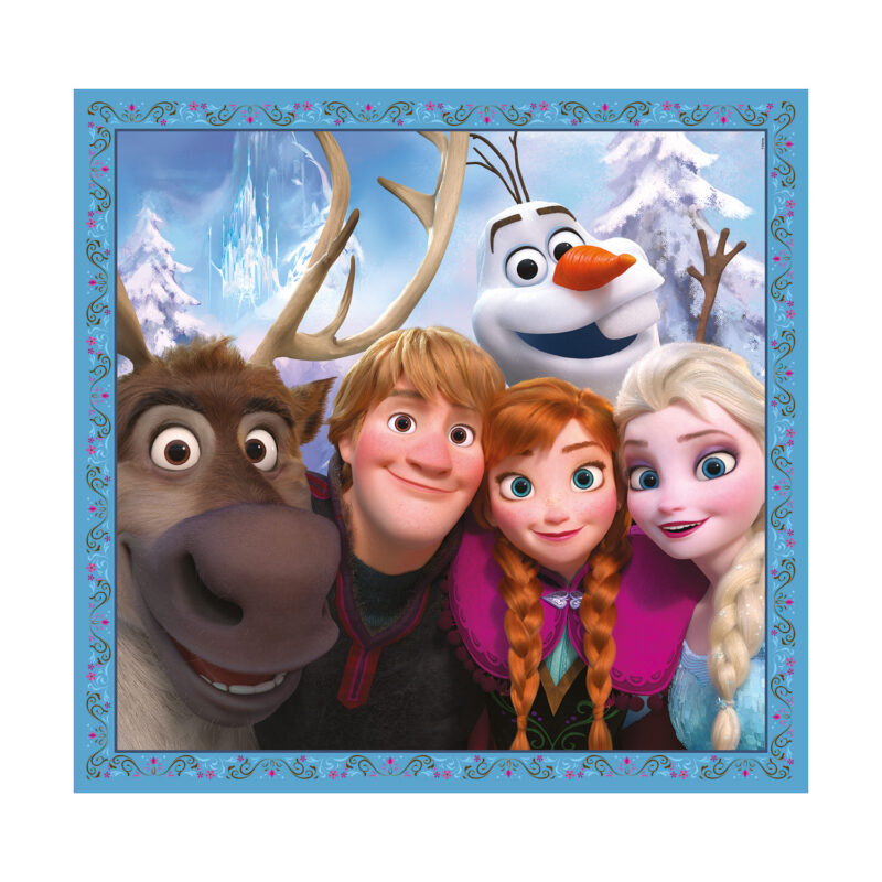 Clementoni Παιδικό Παζλ Super Color Disney Frozen 3×48 τμχ 5772364