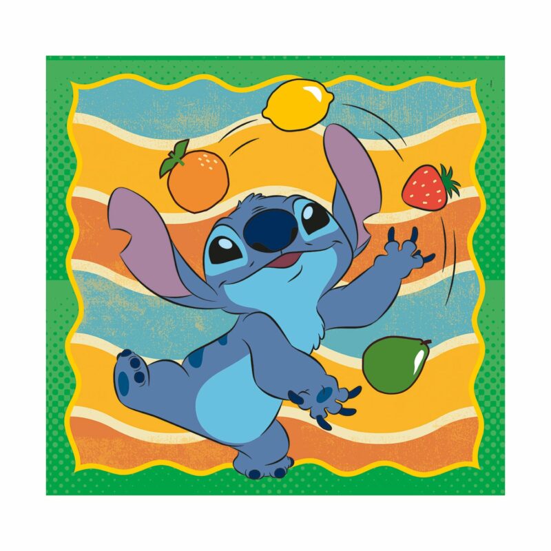 Clementoni Παιδικό Παζλ Super Color Disney Stich 3×48 τμχ 5772336