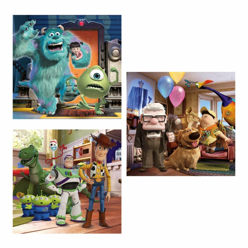 Clementoni Παιδικό Παζλ Super Color Pixar 3×48 τμχ 5684380