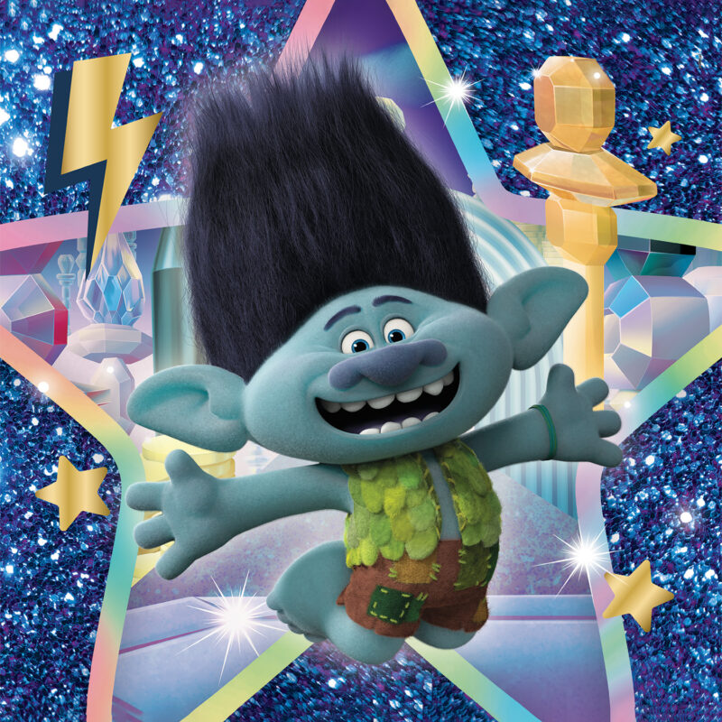 Clementoni Παζλ 3X48 Super Color Trolls 3 5424100