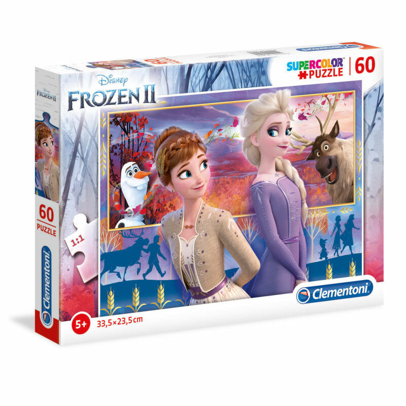 Clementoni Παιδικό Παζλ Super Color Frozen 2 60 τμχ