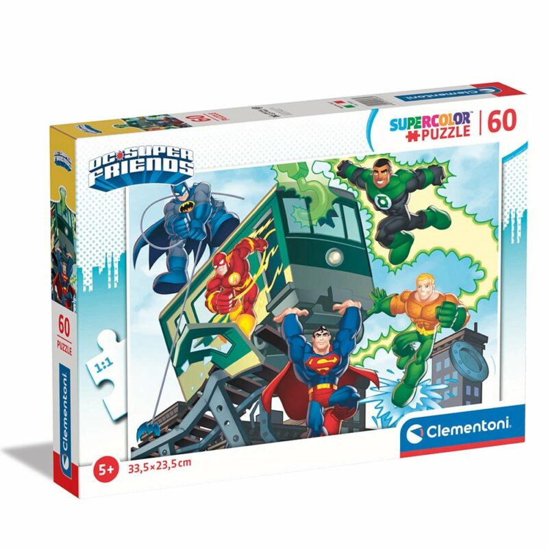 Clementoni Παιδικό Παζλ Super Color Superfriends 60 τμχ 5513847
