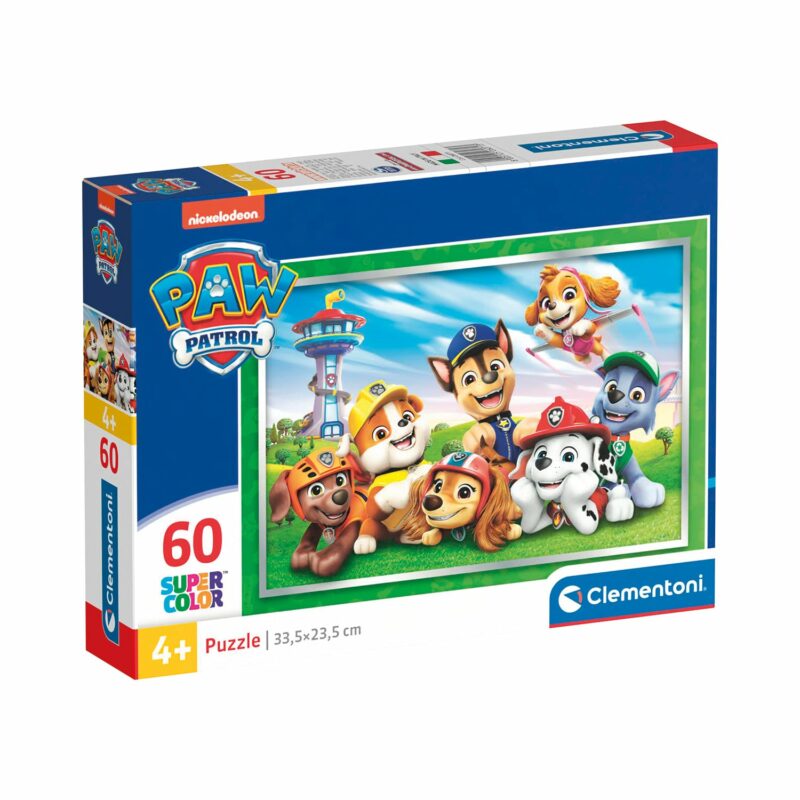 Clementoni Παιδικό Παζλ Super Color Nickelodeon Paw Patrol 60 τμχ 5684384