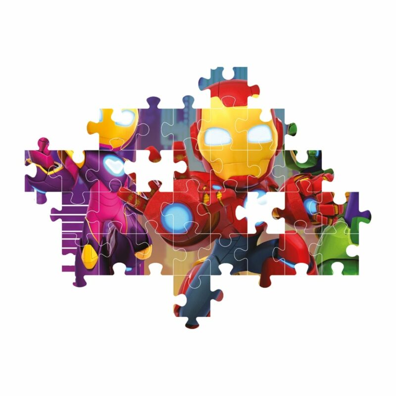 Clementoni Παιδικό Παζλ Super Color Marvel Iron Man and His Awesome Friends 60 τμχ 5960697