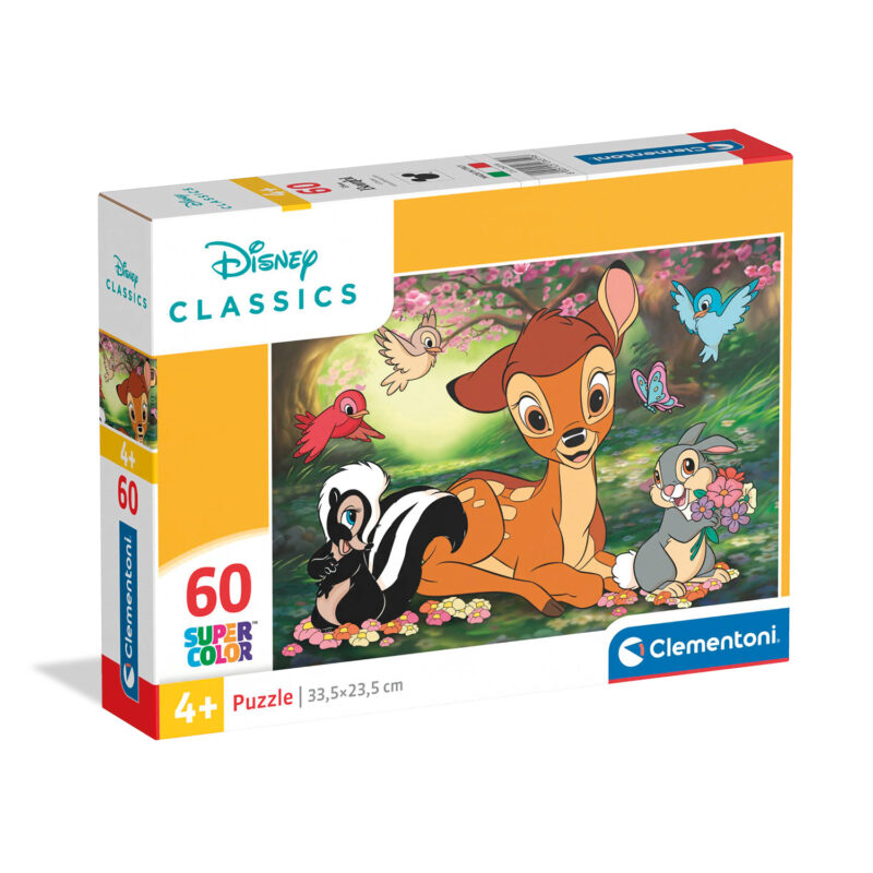 Clementoni Παιδικό Παζλ Super Color Disney Classics 60 τμχ 5010214