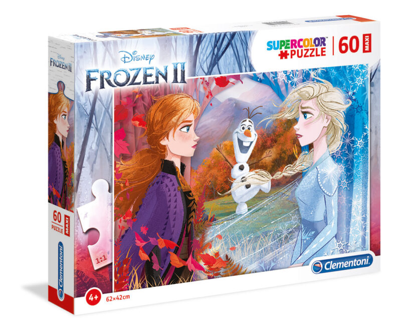 Clementoni Παιδικό Παζλ Maxi Super Color Frozen 2 60 τμχ