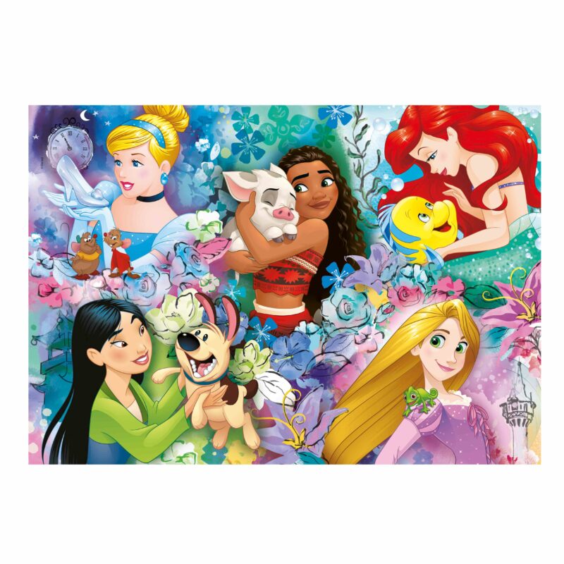 Clementoni Παιδικό Παζλ Super Color Disney Princess 60 τμχ 5643695