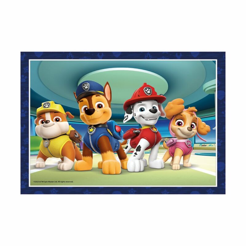 Clementoni Παιδικό Παζλ 4 in 1 Supercolor Nickelodeon Paw Patrol 12-16-20-24 τμχ 5989631