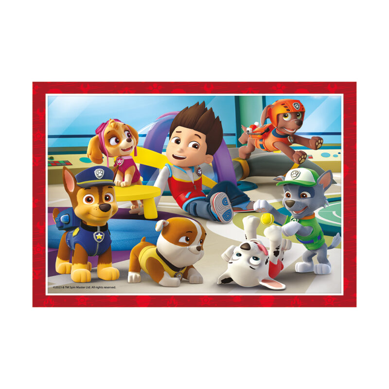 Clementoni Παιδικό Παζλ 4 in 1 Supercolor Nickelodeon Paw Patrol 12-16-20-24 τμχ