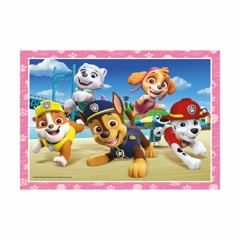Clementoni Παιδικό Παζλ 4 in 1 Supercolor Nickelodeon Paw Patrol 12-16-20-24 τμχ 5989633