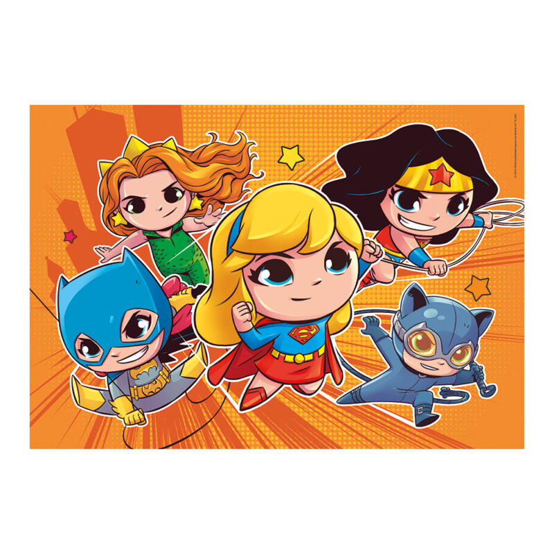 Clementoni Παιδικό Παζλ Supercolor DC Comics Super Friends 2x60 τμχ