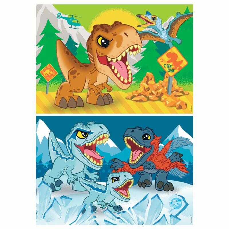Clementoni Παιδικό Παζλ Super Color Jurrasic World 2×20 τμχ 5764326