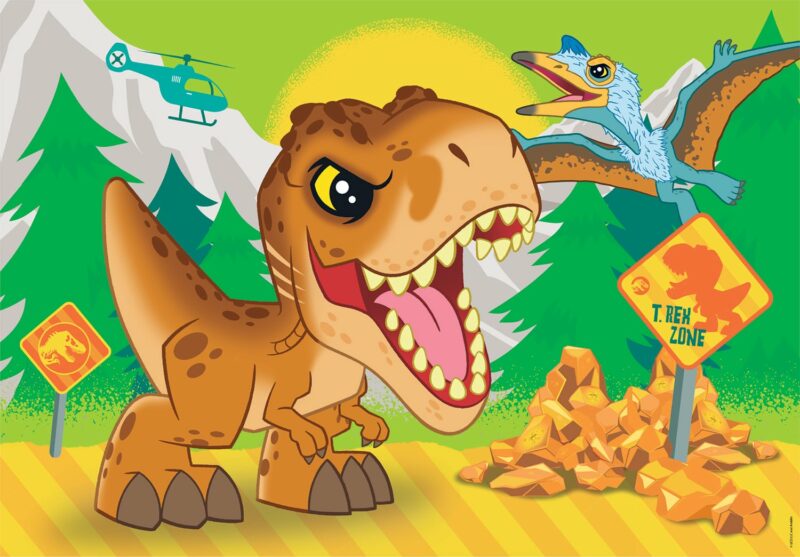 Clementoni Παιδικό Παζλ Super Color Jurrasic World 2×20 τμχ 5764328