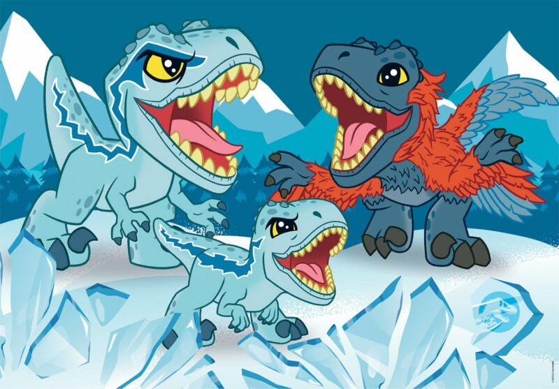 Clementoni Παιδικό Παζλ Super Color Jurrasic World 2×20 τμχ 5764330