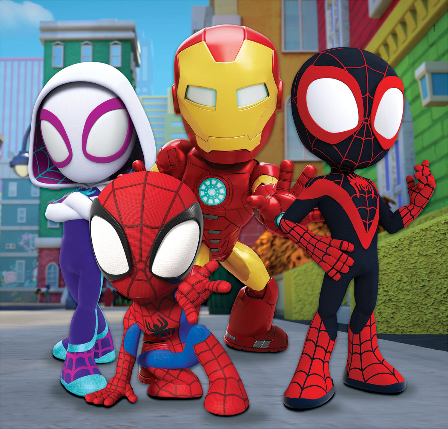 Clementoni Παιδικό Παζλ Super Color Marvel Spidey Και Οι Απίθανοι Φίλοι Του 3x48 τμχ - Image 5