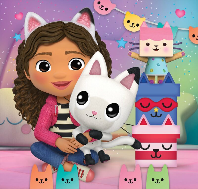 Clementoni Παιδικό Παζλ Super Color Gabby’s Dollhouse 3×48 τμχ 5582235