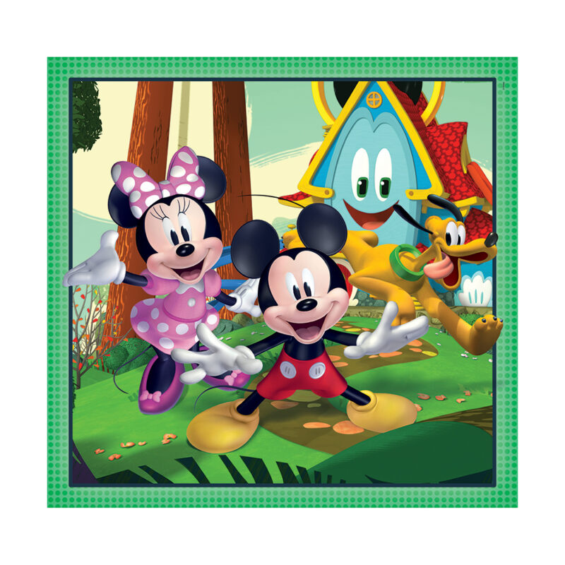 Clementoni Παιδικό Παζλ Super Color Disney Mickey And Friends 3x48 τμχ